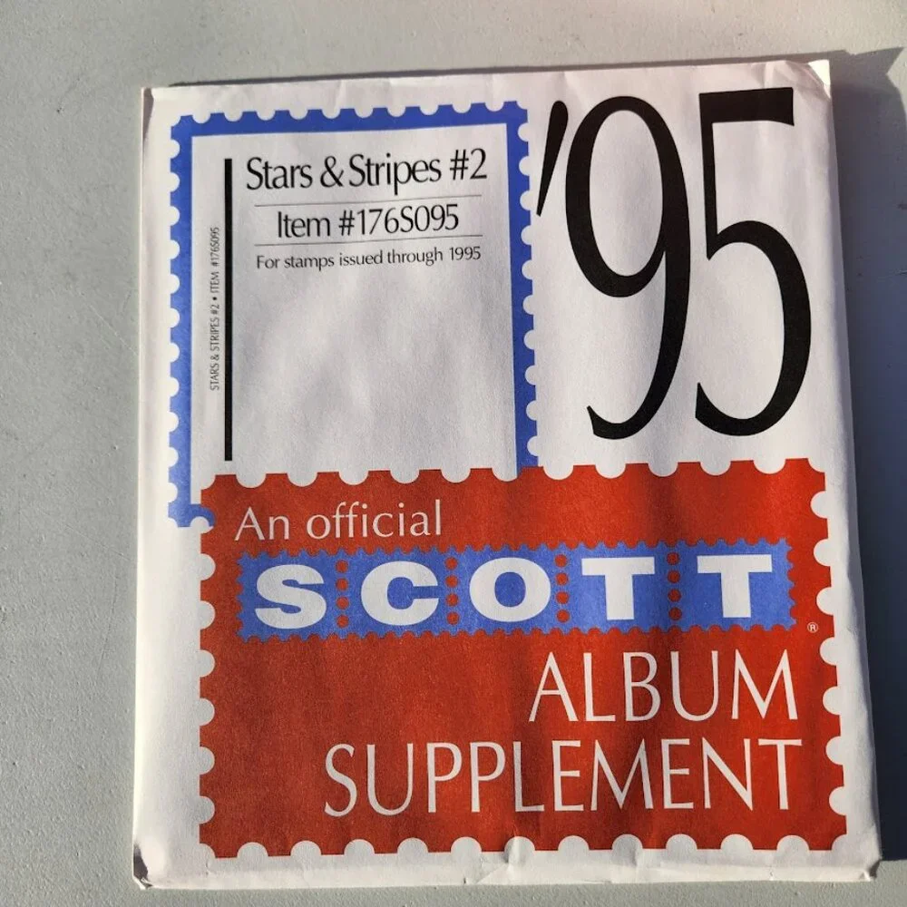 New Scott Stars and Stripes United States Stamp Collecting Album 176P093 Binder